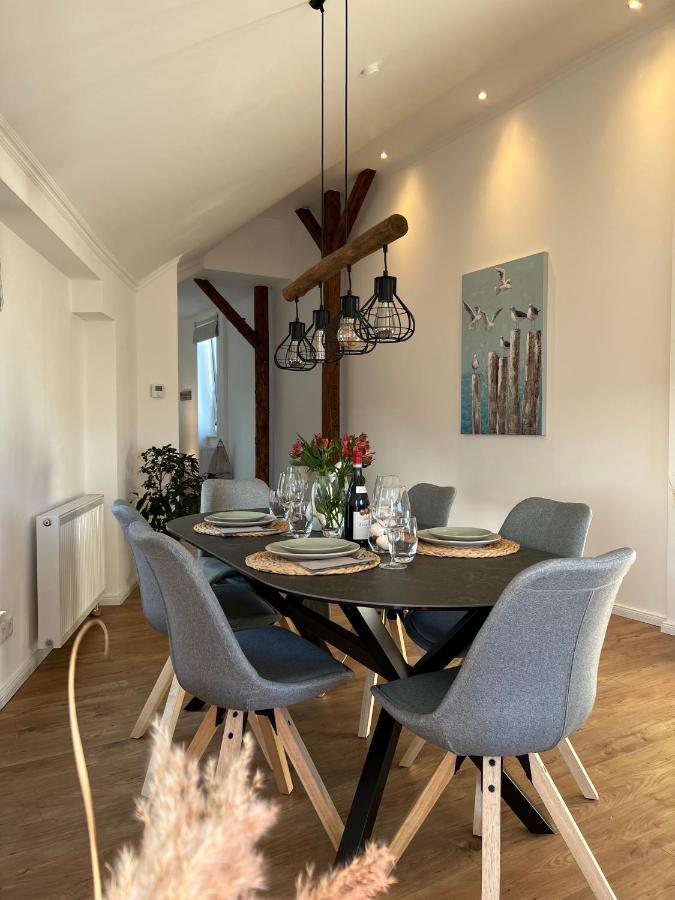 Ferienwohnung Moewenblick 빌헬름스하펜 외부 사진
