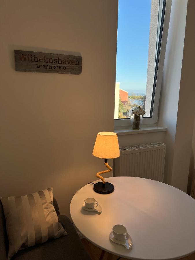 Ferienwohnung Moewenblick 빌헬름스하펜 외부 사진